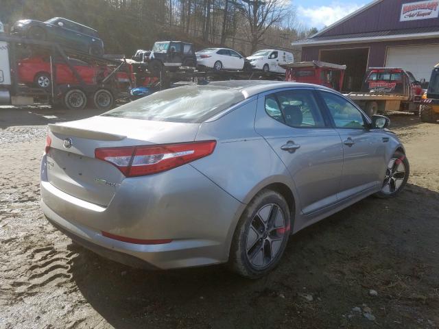 KNAGM4AD4D5055133 - 2013 KIA OPTIMA HYBRID  photo 4