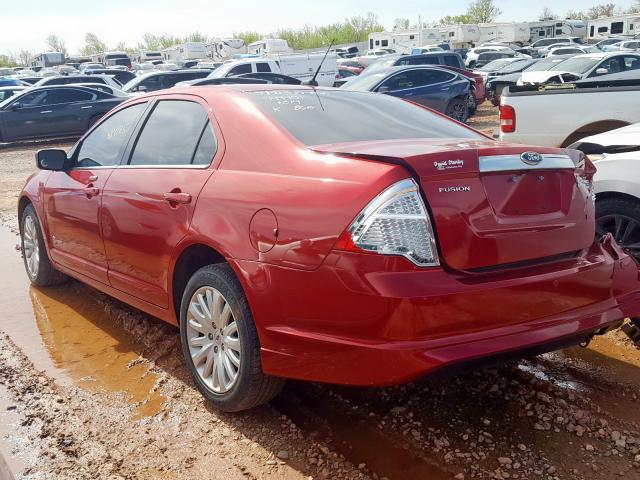 3FADP0L38CR186514 - 2012 FORD FUSION HYBRID  photo 3