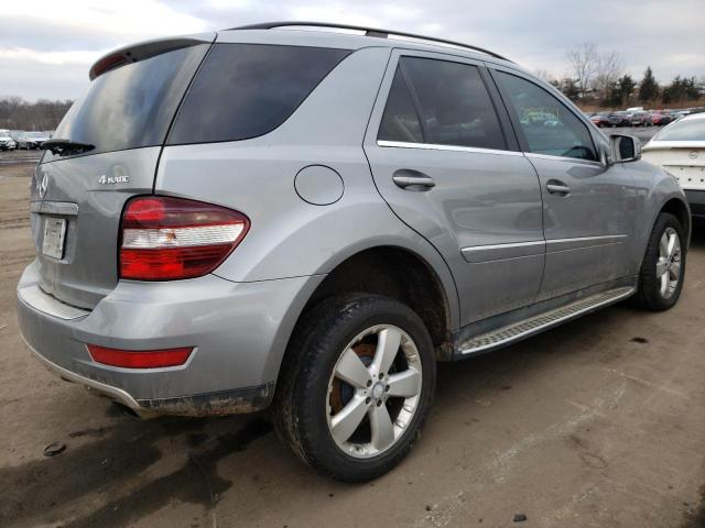 4JGBB8GB2BA687046 - 2011 MERCEDES-BENZ ML 350 4MATIC GRAY photo 4