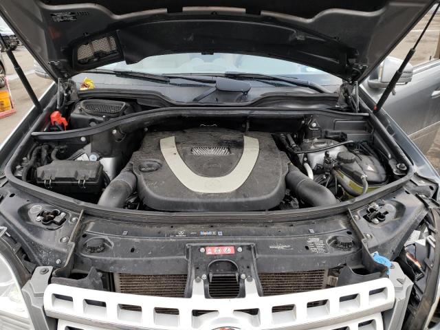4JGBB8GB2BA687046 - 2011 MERCEDES-BENZ ML 350 4MATIC GRAY photo 7