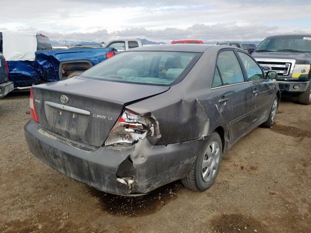 4T1BE30K14U855684 - 2004 TOYOTA CAMRY LE  photo 4