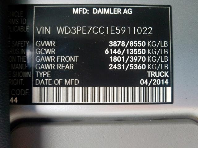 WD3PE7CC1E5911022 - 2014 MERCEDES-BENZ SPRINTER 2500  photo 10