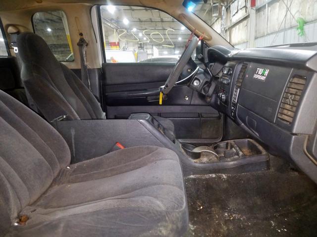 1D7HL12X33S172192 - 2003 DODGE DAKOTA SXT  photo 5