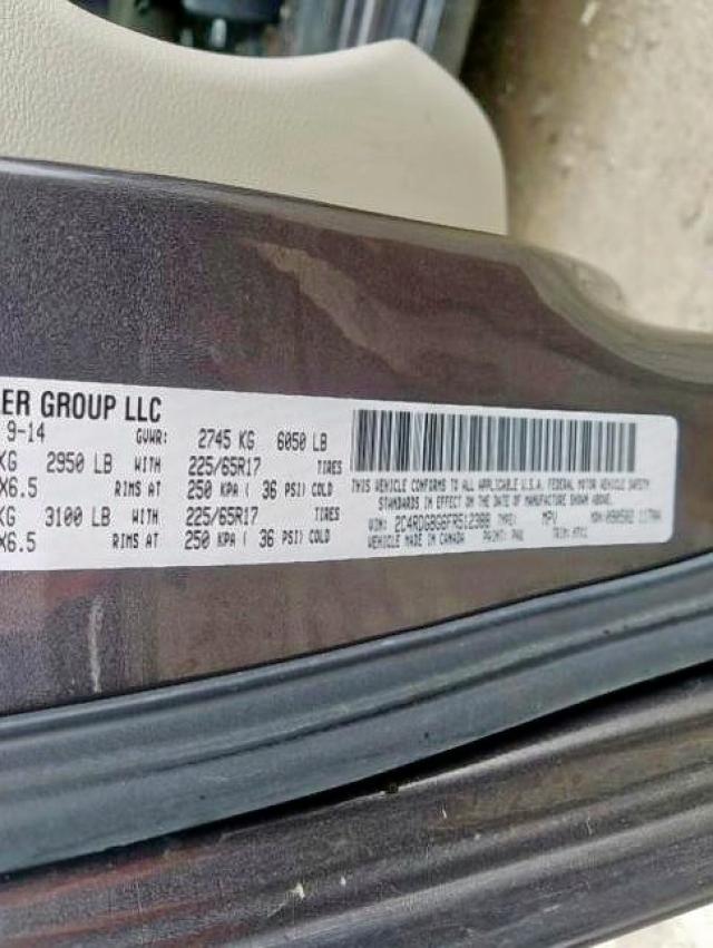 2C4RDGBG6FR512388 - 2015 DODGE GRAND CARAVAN SE  photo 10