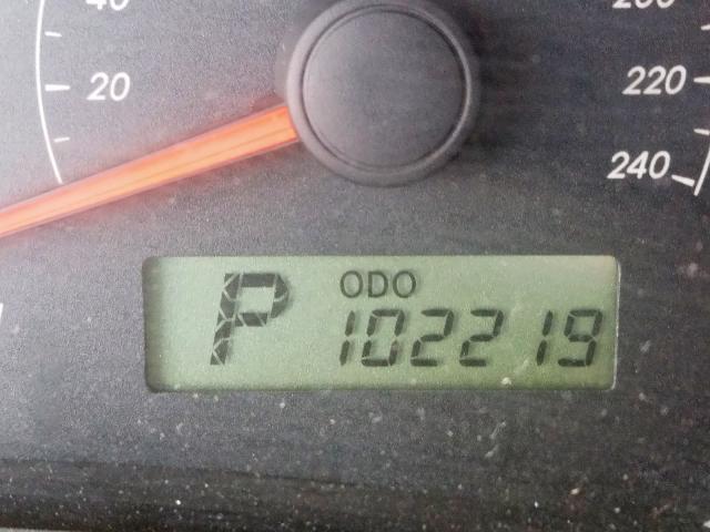 1NXBU40E99Z093313 - 2009 TOYOTA COROLLA BASE  照片 8