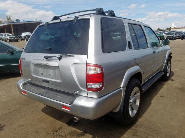 JN8DR09Y12W732934 - 2002 NISSAN PATHFINDER LE  photo 4