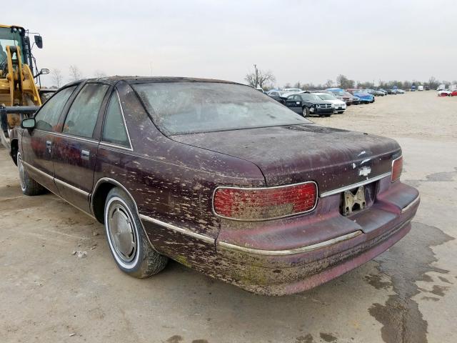 1G1BL53E6PR137995 - 1993 CHEVROLET CAPRICE CLASSIC  photo 3