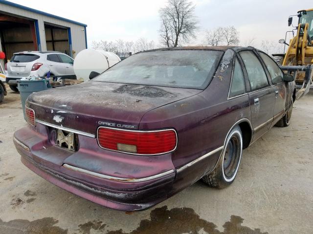 1G1BL53E6PR137995 - 1993 CHEVROLET CAPRICE CLASSIC  photo 4