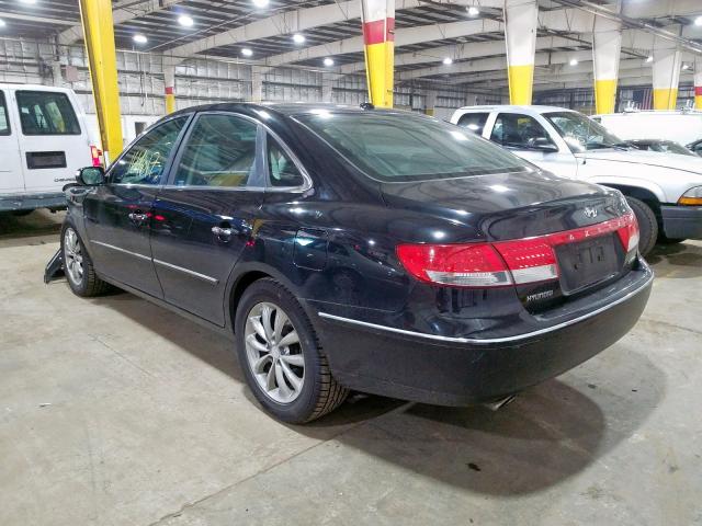 KMHFC46F68A321031 - 2008 HYUNDAI AZERA SE  photo 3