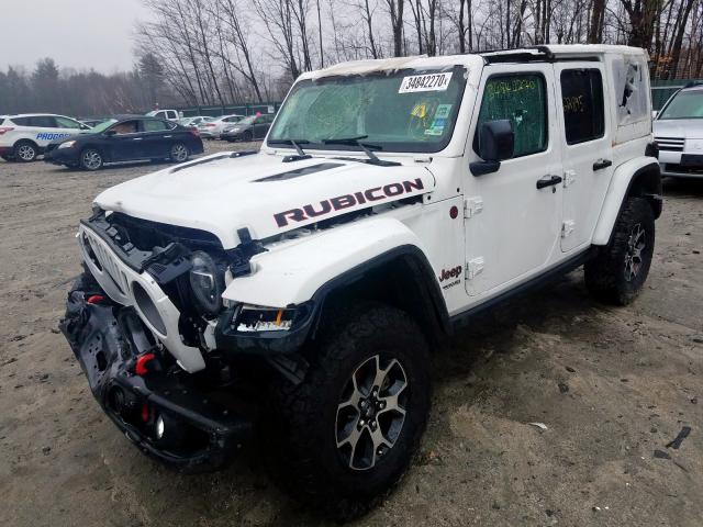 1C4HJXFN8KW504677 - 2019 JEEP WRANGLER UNLIMITED RUBICON  photo 2