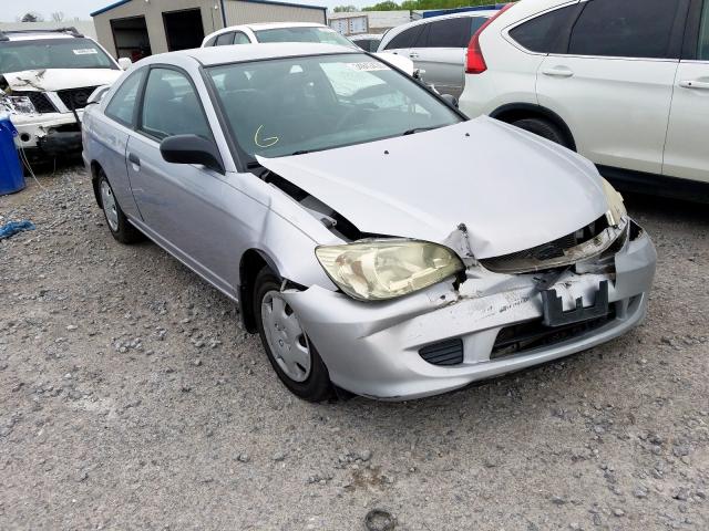 1HGEM22154L040723 - 2004 HONDA CIVIC DX VP  photo 1