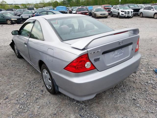 1HGEM22154L040723 - 2004 HONDA CIVIC DX VP  photo 3