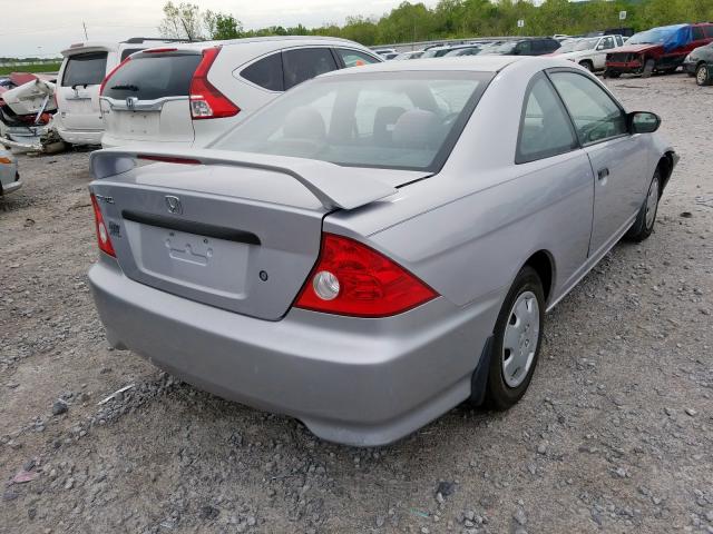 1HGEM22154L040723 - 2004 HONDA CIVIC DX VP  photo 4