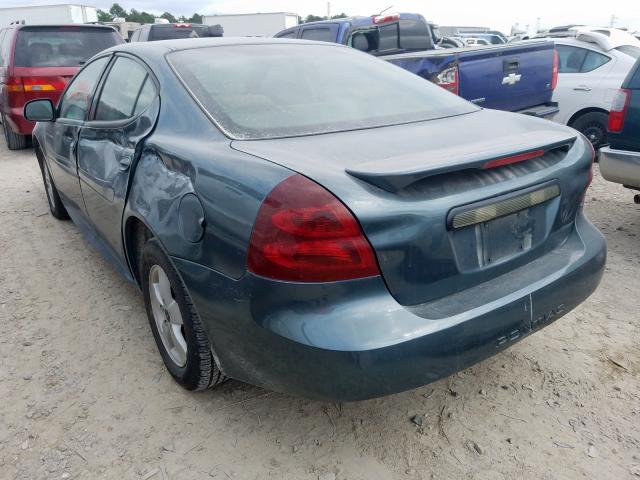 2G2WP552561279122 - 2006 PONTIAC GRAND PRIX  фото 3