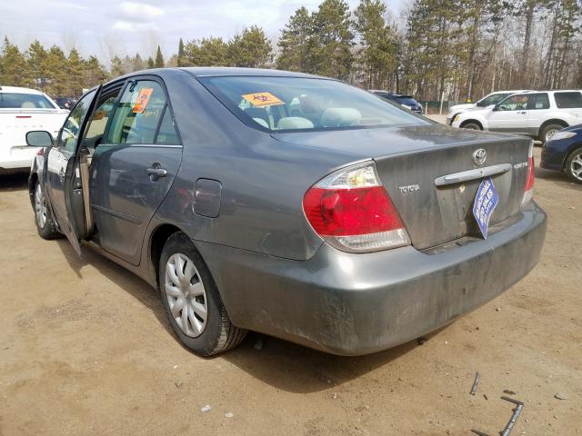 4T1BE32K15U631569 - 2005 TOYOTA CAMRY LE  photo 3