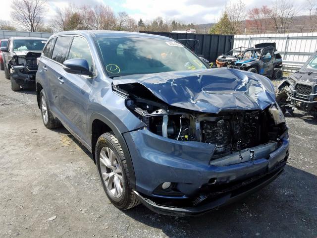 5TDBKRFH6GS337980 - 2016 TOYOTA HIGHLANDER LE  photo 1