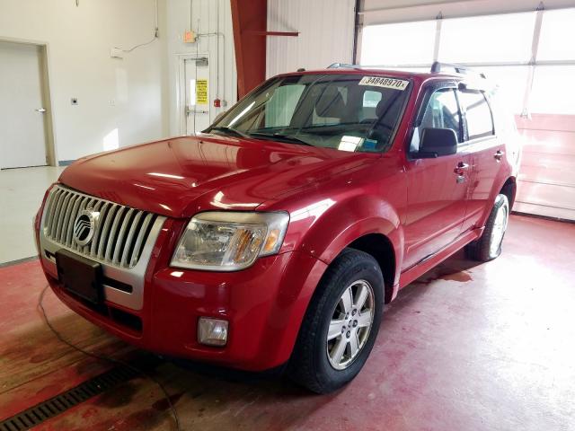 4M2CN8B77AKJ16965 - 2010 MERCURY MARINER  photo 2