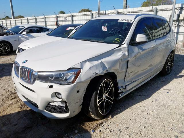 5UXWZ7C39H0X39439 - 2017 BMW X3 SDRIVE28I  photo 2