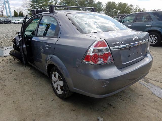 KL1TD56687B148459 - 2007 CHEVROLET AVEO BASE  фото 3