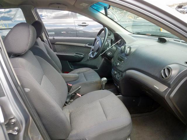 KL1TD56687B148459 - 2007 CHEVROLET AVEO BASE  фото 5