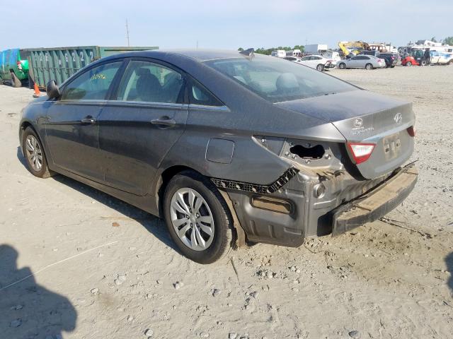 5NPEB4AC1DH614757 - 2013 HYUNDAI SONATA GLS  photo 3