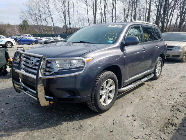 5TDBK3EHXDS197345 - 2013 TOYOTA HIGHLANDER BASE  фото 2