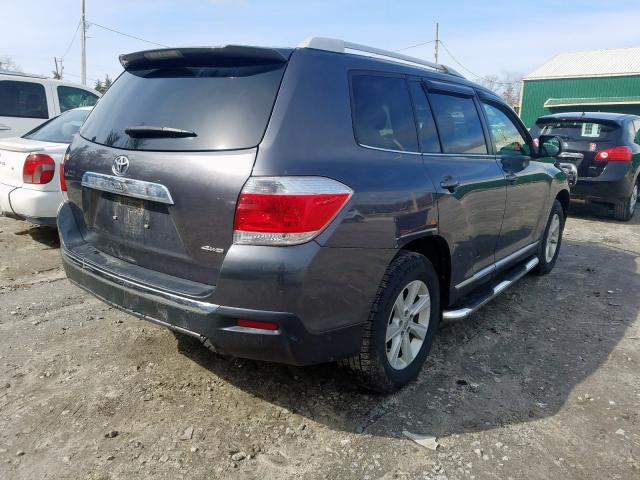 5TDBK3EHXDS197345 - 2013 TOYOTA HIGHLANDER BASE  фото 4