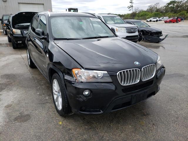 5UXWX9C57E0D22788 - 2014 BMW X3 XDRIVE28I BLACK photo 1