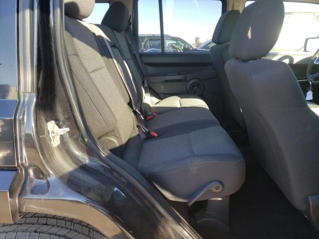 1J8HG48K18C246845 - 2008 JEEP COMMANDER SPORT Սև լուսանկար 6