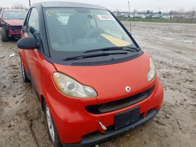 WMEEJ31X98K111938 - 2008 SMART FORTWO PURE  photo 10