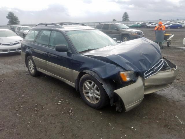 4S3BH675517650618 - 2001 SUBARU LEGACY OUTBACK AWP  photo 1