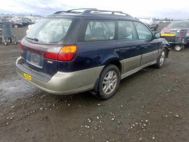 4S3BH675517650618 - 2001 SUBARU LEGACY OUTBACK AWP  照片 4