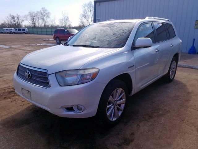 JTEEW44A382011620 - 2008 TOYOTA HIGHLANDER HYBRID LIMITED  photo 2