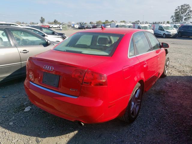 WAUAF78E98A125030 - 2008 AUDI A4 2.0T  photo 4