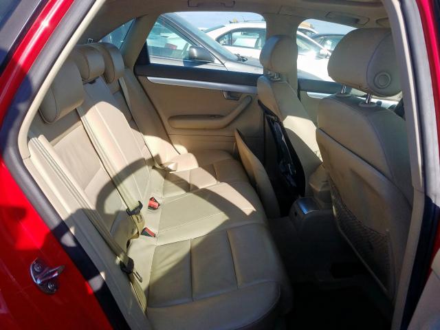 WAUAF78E98A125030 - 2008 AUDI A4 2.0T  photo 6