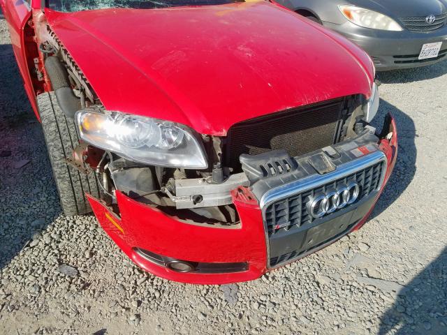 WAUAF78E98A125030 - 2008 AUDI A4 2.0T  photo 9