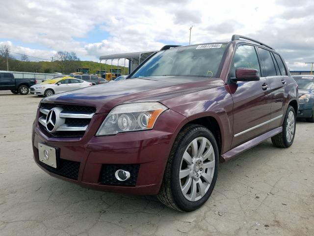 WDCGG8HB1AF432717 - 2010 MERCEDES-BENZ GLK 350 4MATIC  photo 2