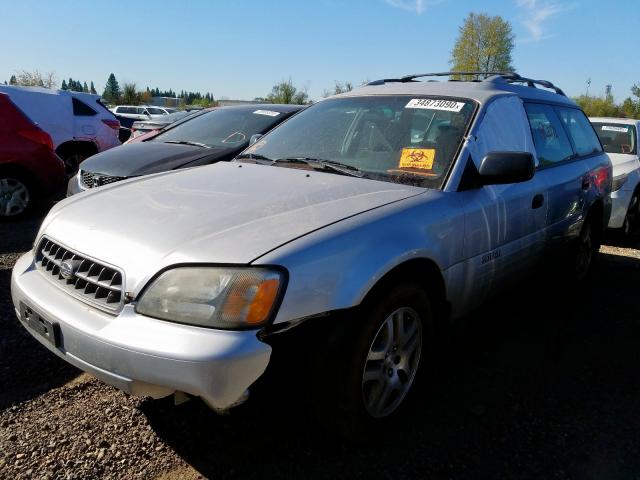 4S3BH675447625228 - 2004 SUBARU LEGACY OUTBACK AWP  photo 2