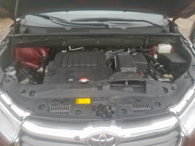 5TDJKRFH8GS316429 - 2016 TOYOTA HIGHLANDER XLE  ფოტო 7