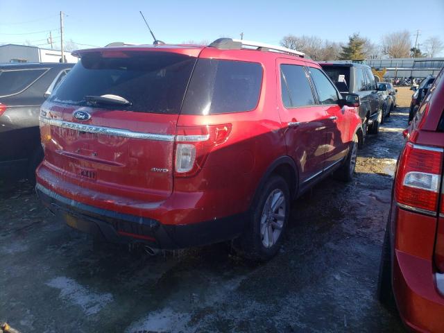 1FMHK8D86CGA25410 - 2012 FORD EXPLORER XLT RED photo 4