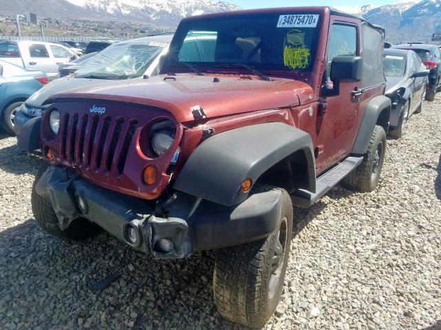 1J4AA2D13AL105223 - 2010 JEEP WRANGLER SPORT  photo 2