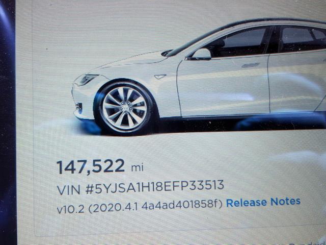5YJSA1H18EFP33513 - 2014 TESLA MODEL S  լուսանկար 8