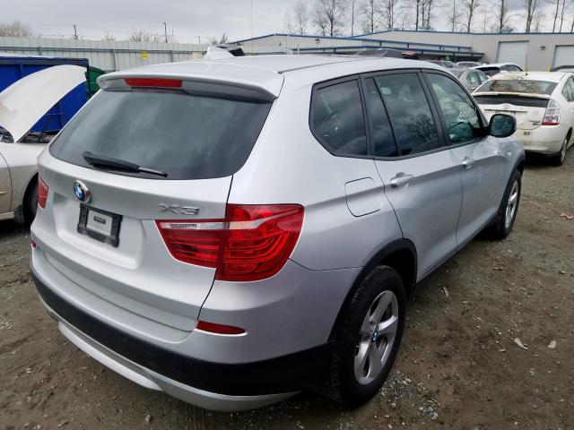 5UXWX5C59CL727827 - 2012 BMW X3 XDRIVE28I  photo 4