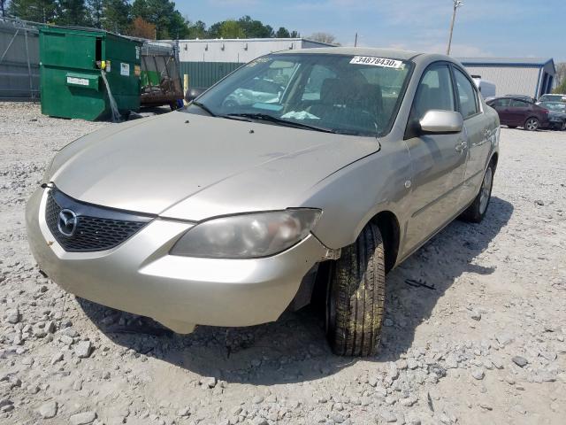 JM1BK12F061436893 - 2006 MAZDA 3 I  photo 2