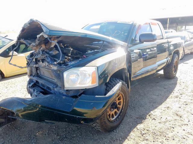 1D7HW48N85S177731 - 2005 DODGE DAKOTA QUAD SLT  photo 2