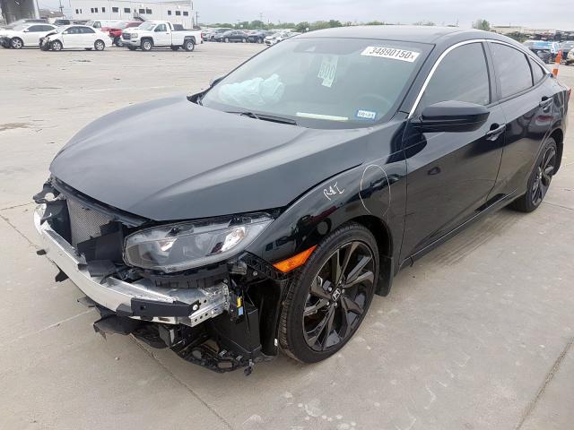 19XFC2F87KE044999 - 2019 HONDA CIVIC SPORT  照片 2