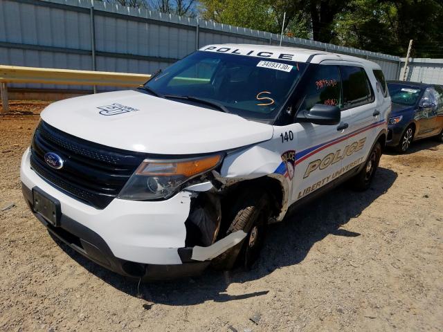 1FM5K8AR4EGA92770 - 2014 FORD EXPLORER POLICE INTERCEPTOR  photo 2