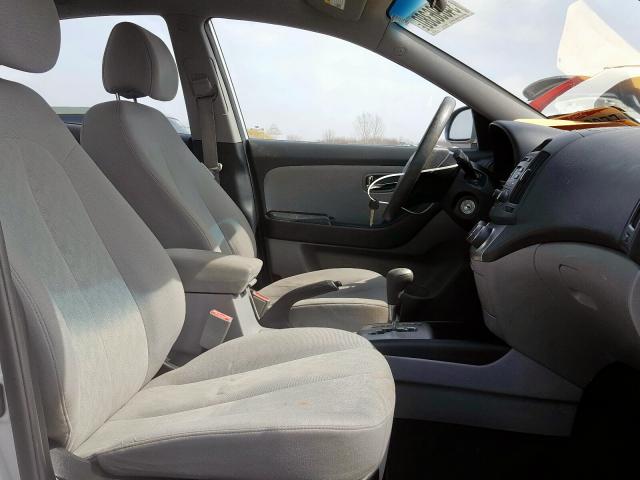 KMHDU4AD8AU167291 - 2010 HYUNDAI ELANTRA BLUE  photo 5