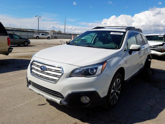 4S4BSENC5G3314332 - 2016 SUBARU OUTBACK 3.6R LIMITED  photo 2