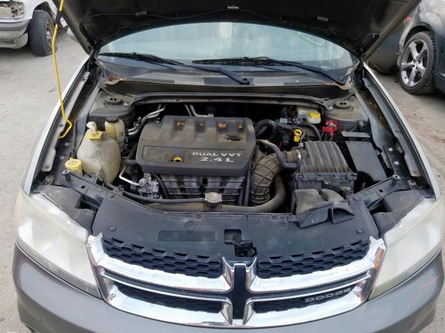 1C3CDZCB2CN156829 - 2012 DODGE AVENGER SXT  photo 7